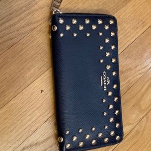 Coach studded wallet